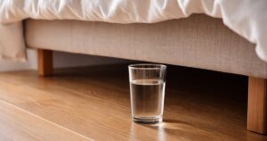 La psicología dice que las personas que tienen un vaso de agua junto a la cama que nunca beben no son derrochadoras, sino que calman una baja vigilancia de fondo sabiendo que si se despiertan necesitando algo, ya está ahí imagen-3