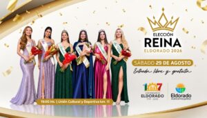 La Elección Reina Eldorado 2026 será este sábado: 20 candidatas competirán por el título La Elección Reina Eldorado 2026 será este sábado: 20 candidatas competirán por el título imagen-2