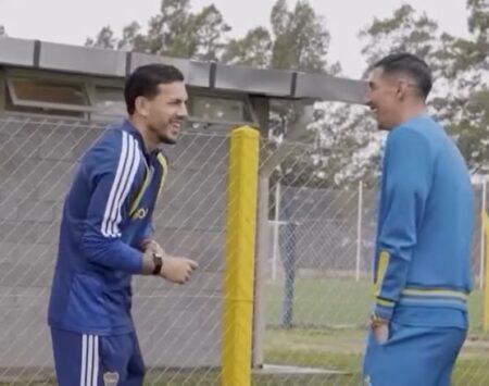 El emotivo reencuentro de Paredes con Di María tras el Mundial: “Amigo mío” imagen-10