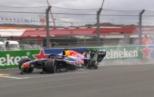 Fórmula 1: fuerte accidente de Verstappen provocó bandera roja y Colapinto avanzó al 10° puesto imagen-4