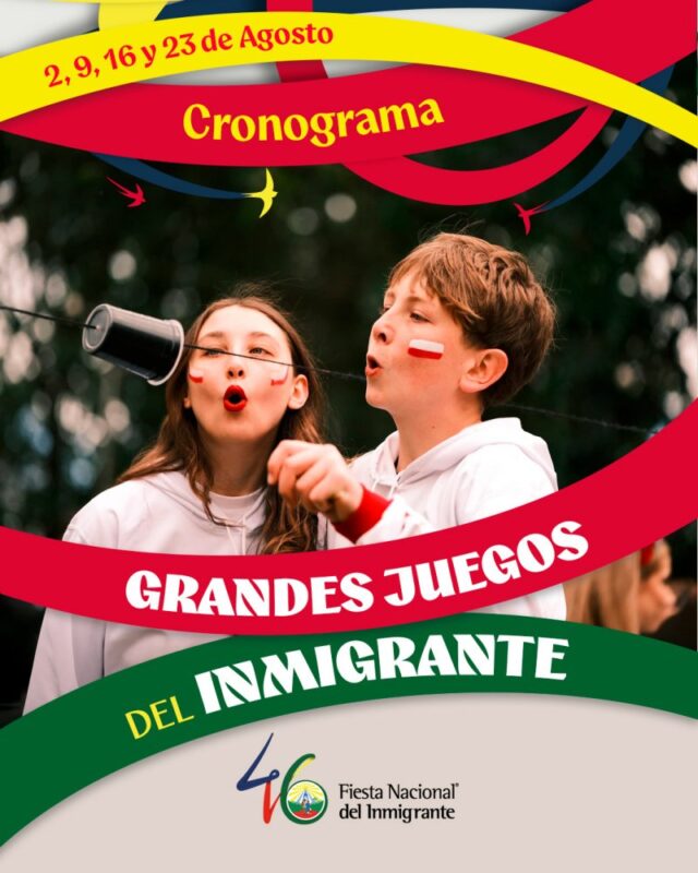 Comienzan los tradicionales Juegos del Inmigrante: deporte, diversión y camaradería en el Parque de las Naciones Comienzan los tradicionales Juegos del Inmigrante: deporte, diversión y camaradería en el Parque de las Naciones imagen-5
