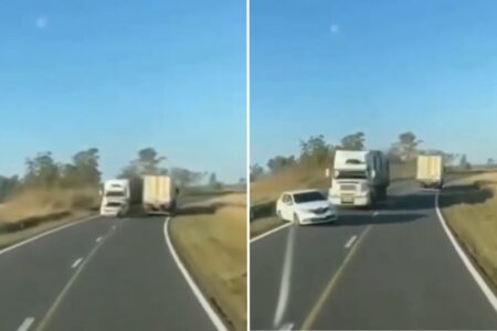 Quiso pasar a un camión en plena ruta 14 y provocó un choque múltiple: hay tres heridos imagen-9