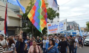 Marcha contra la Ley de Tierras en Posadas: “Basta de miseria y entrega” imagen-3