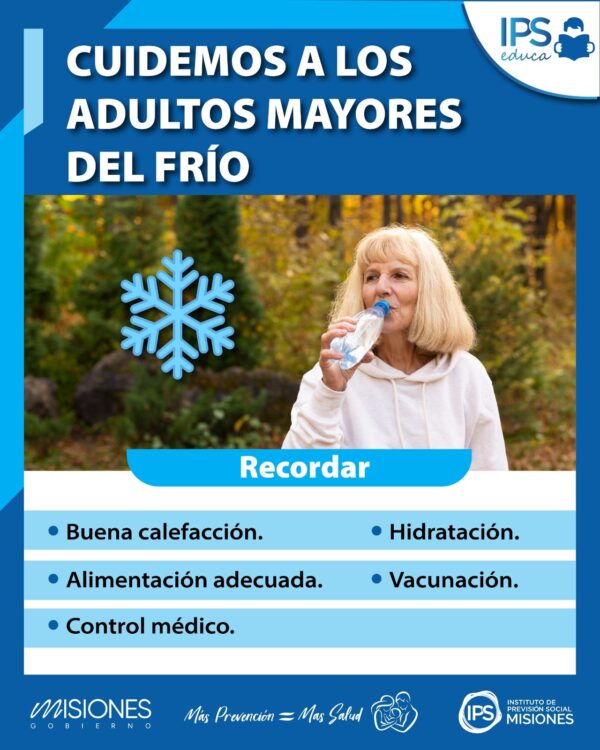 IPS EDUCA ❄️ Protejamos a nuestros adultos mayores de las bajas temperaturas IPS EDUCA ❄️ Protejamos a nuestros adultos mayores de las bajas temperaturas imagen-5