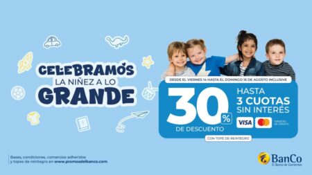 El Banco de Corrientes celebra la niñez a lo grande: hasta 30% de descuento y 3 cuotas sin interés imagen-71