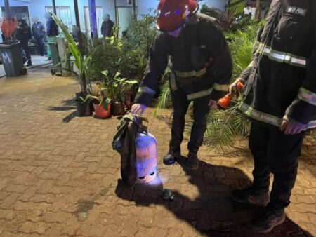 Un principio de incendio en una obra pública fue controlado a tiempo y no hubo lesionados imagen-9