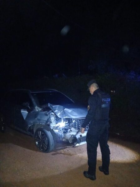 Tragedia en Fracrán: el vehículo involucrado era robado y llevaba una patente de otro rodado de Oberá imagen-73