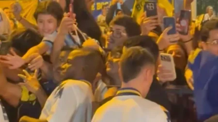 Banderazo multitudinario en Paraguay para recibir a Boca - TyC Sports imagen-6