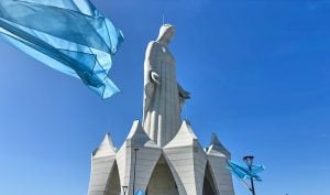 Polonia: inauguraron en Konotopie, un pueblo de 120 habitantes, la estatua de la Virgen María más alta de Europa imagen-4