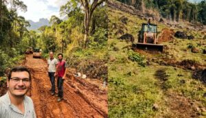Mojón Grande: continúan los trabajos de mantenimiento y mejora de caminos terrados imagen-75