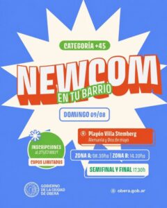 Nueva edición de “Newcom en tu Barrio” para la categoría +45 Nueva edición de “Newcom en tu Barrio” para la categoría +45 imagen-72