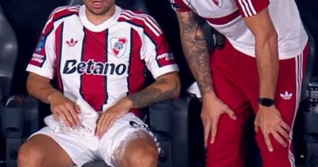 Se confirmó la lesión de Montiel: baja casi segura para la Sudamericana Se confirmó la lesión de Montiel: baja casi segura para la Sudamericana imagen-10