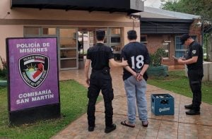 Lo identificaron por las cámaras de seguridad y terminó detenido tras un allanamiento en San Martín imagen-4