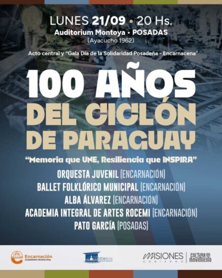 Posadas y Encarnación se encuentran en el Montoya para conmemorar los 100 años del Ciclón imagen-12