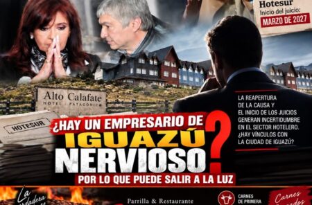 LOS SAUCES Y HOTESUR LLEGAN A JUICIO: ¿HAY UN EMPRESARIO DE IGUAZÚ NERVIOSO POR LO QUE PUEDE SALIR A LA LUZ? imagen-71