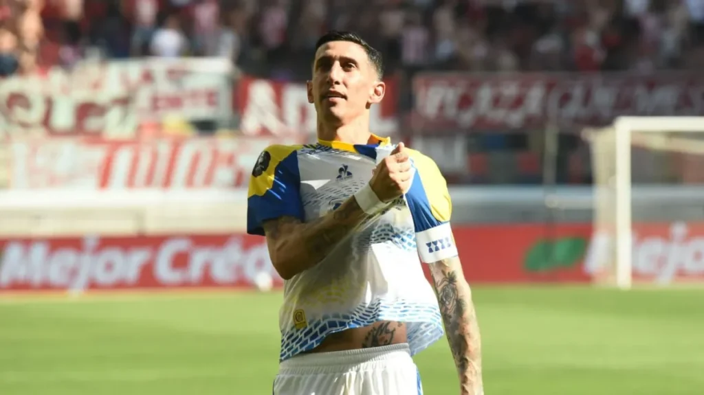 Di María, el héroe de Rosario Central: golazo, doblete y título ante Estudiantes en la Supercopa Internacional – TyC Sports Di María, el héroe de Rosario Central: golazo, doblete y título ante Estudiantes en la Supercopa Internacional - TyC Sports imagen-5