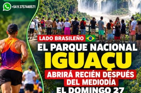 CATARATAS DEL LADO BRASILEÑO: EL PARQUE NACIONAL IGUAÇU ABRIRÁ RECIÉN DESPUÉS DEL MEDIODÍA EL DOMINGO 27 imagen-129
