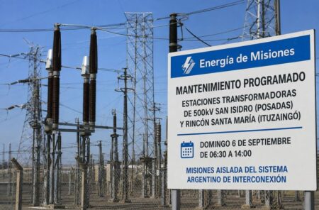 Misiones quedará aislada del sistema eléctrico nacional y podrían aplicarse cortes rotativos el domingo imagen-11