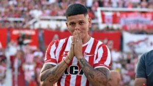 Estudiantes llamó a Marcos Rojo: el deseo del jugador y la postura de Racing - TyC Sports imagen-4
