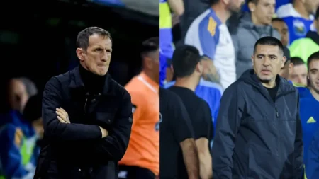 El registro negativo de Arruabarrena y Riquelme en clásicos que buscarán enderezar en Boca - TyC Sports imagen-5