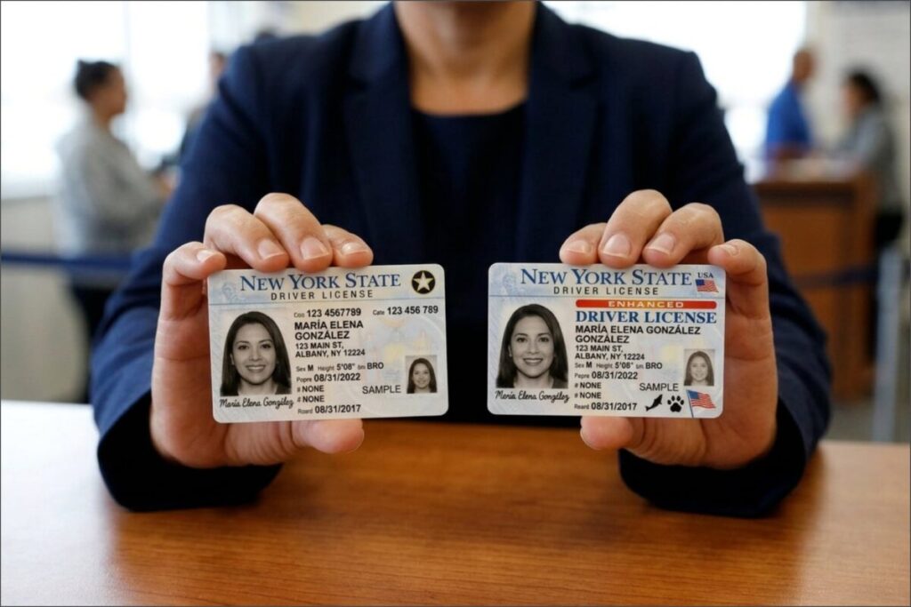 En qué casos se usa la Enhanced ID en lugar de la Real ID y el pasaporte para salir de EE.UU. En qué casos se usa la Enhanced ID en lugar de la Real ID y el pasaporte para salir de EE.UU. imagen-107