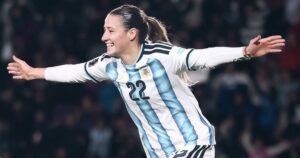 Juega en River, la descubrió el papá de Gallardo y brilla en la Selección: "Sueño con ganar un Mundial con Argentina" imagen-2