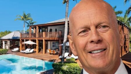 El refugio que Bruce Willis construyó en el Caribe: 3 casas, un pabellón de yoga y un barco pirata a tamaño real para los niños imagen-121