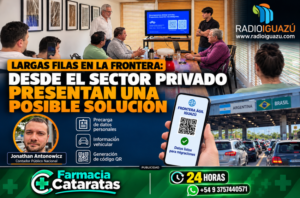 LARGAS FILAS EN LA FRONTERA: DESDE EL SECTOR PRIVADO PRESENTAN UNA POSIBLE SOLUCIÓN imagen-75
