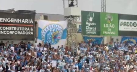Video: en Brasil se suspendió un partido por el ascenso porque se movía la tribuna imagen-16
