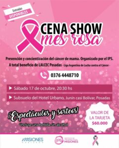 🎀 Cena Show Mes Rosa imagen-1
