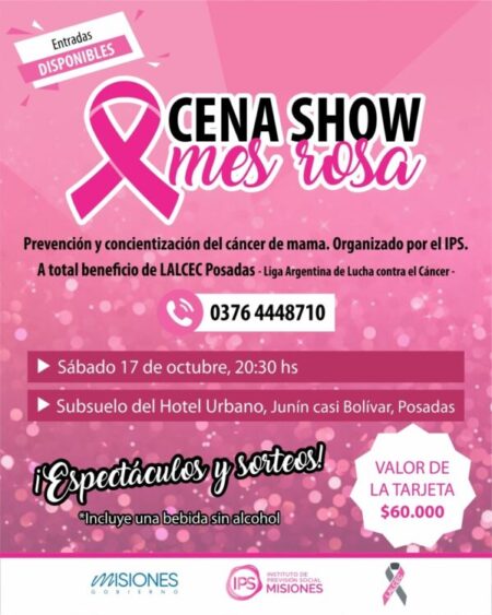 🎀 Cena Show Mes Rosa imagen-5