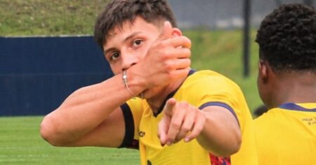 El ex Instituto que hizo un gol para la Sub 20 de Ecuador y sueña con ser dirigido por Gallardo imagen-24