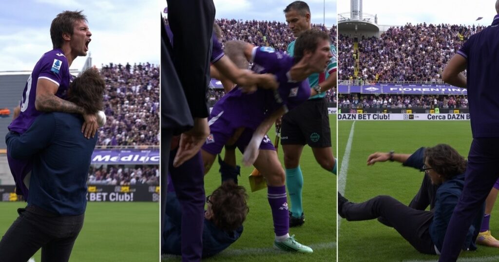 Video: Mastantuono tiró al piso a su DT al festejar y el gol fue anulado Video: Mastantuono tiró al piso a su DT al festejar y el gol fue anulado imagen-5