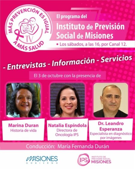 📺 Este sábado, una nueva edición de “Más Prevención es igual a Más Salud” 📺 Este sábado, una nueva edición de “Más Prevención es igual a Más Salud” imagen-85
