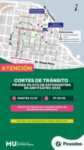 Prueba Piloto de la Estudiantina: Así funcionará el operativo de tránsito y seguridad en el Anfiteatro imagen-1