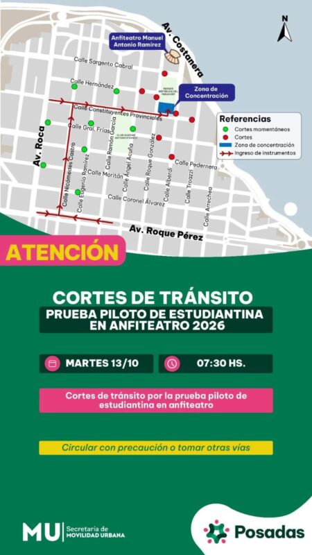 Prueba Piloto de la Estudiantina: Así funcionará el operativo de tránsito y seguridad en el Anfiteatro imagen-14
