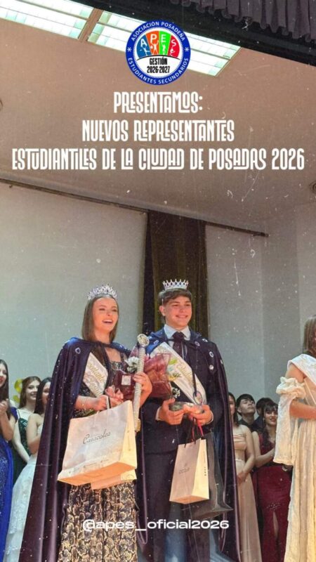 La Estudiantina 2026 ya tiene a sus nuevos reyes departamentales de Posadas imagen-8