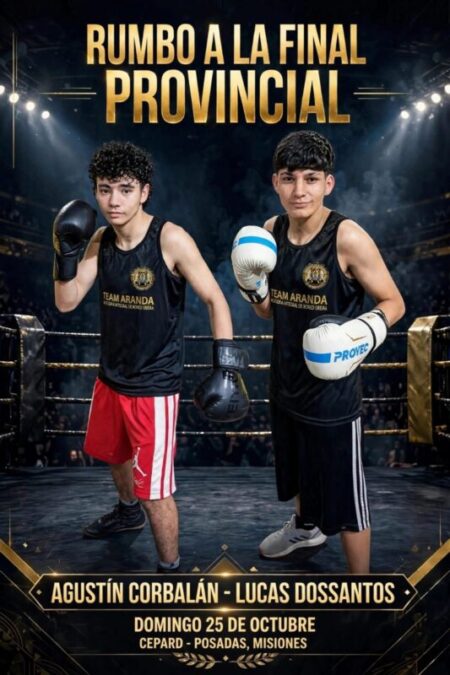Boxeo: dos jóvenes de Oberá buscarán llegar a los Juegos Nacionales Evita y preparan una velada con 13 combates imagen-8