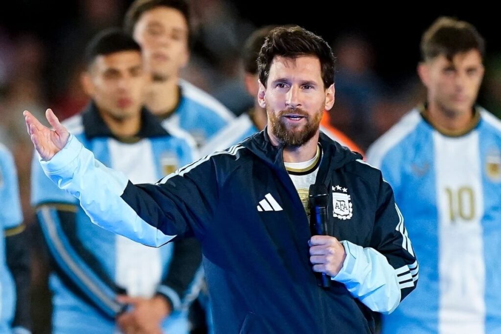 Lionel Messi dio un emotivo discurso en su partido despedida: “Jugar en la selección es lo más lindo que te puede pasar” imagen-5