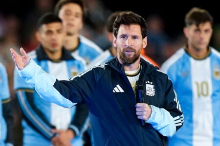 Lionel Messi dio un emotivo discurso en su partido despedida: “Jugar en la selección es lo más lindo que te puede pasar” imagen-11
