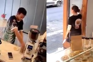 Un joven robó la propina de una cafetería de Saavedra y una empleada lo enfrentó con un cuchillo imagen-2