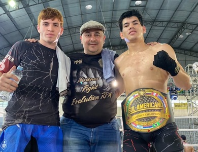 Sebastián Machado, de San Javier, se consagró campeón sudamericano en K1 en Brasil imagen-71