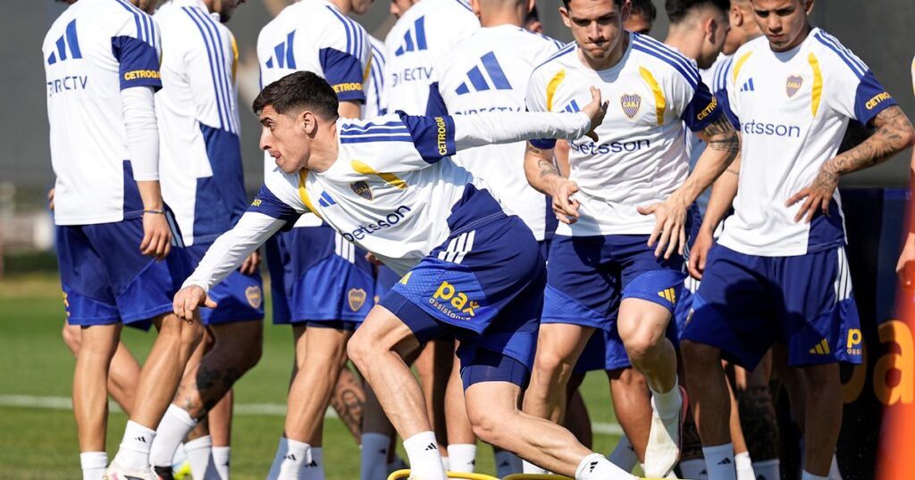 La duda en el 11 de Boca para recibir a Vasco: cuánto cambiar por la ausencia de Paredes imagen-43
