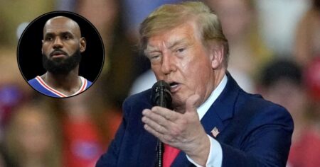 Trump volvió a apuntar contra LeBron James: "Le falta el respeto a nuestro país" imagen-19