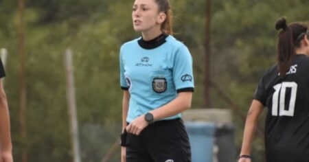 Historia en el Ascenso: Ariadna Palacios será la primera mujer en dirigir un partido de la Primera B Historia en el Ascenso: Ariadna Palacios será la primera mujer en dirigir un partido de la Primera B imagen-22