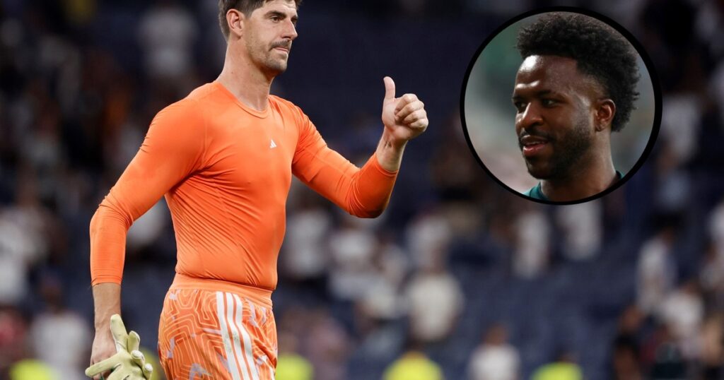 La divertida respuesta de Courtois a las teorías conspirativas sobre Vinicius Jr: "Hasta mi padre se lo creyó" imagen-44