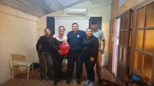 Tránsito Municipal se capacitó en primeros auxilios junto a Bomberos Voluntarios imagen-1