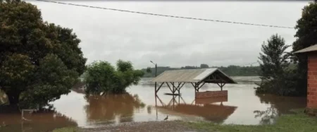Crecida del Paraná en Puerto Leoni, quinchos inundados y cruce a Edelira cerrado imagen-14