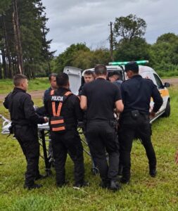 Motocicleta robada en la zona de  Santa María terminó con un enfrentamiento en en el km 14 en San Javier imagen-75