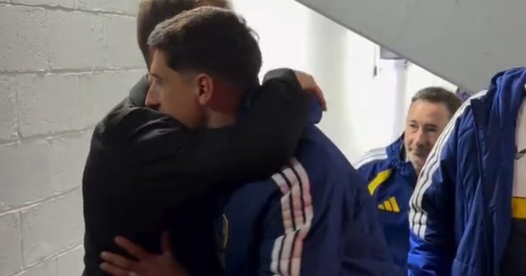 Video: el abrazo del Vasco Arrubarrena con Merentiel imagen-49
